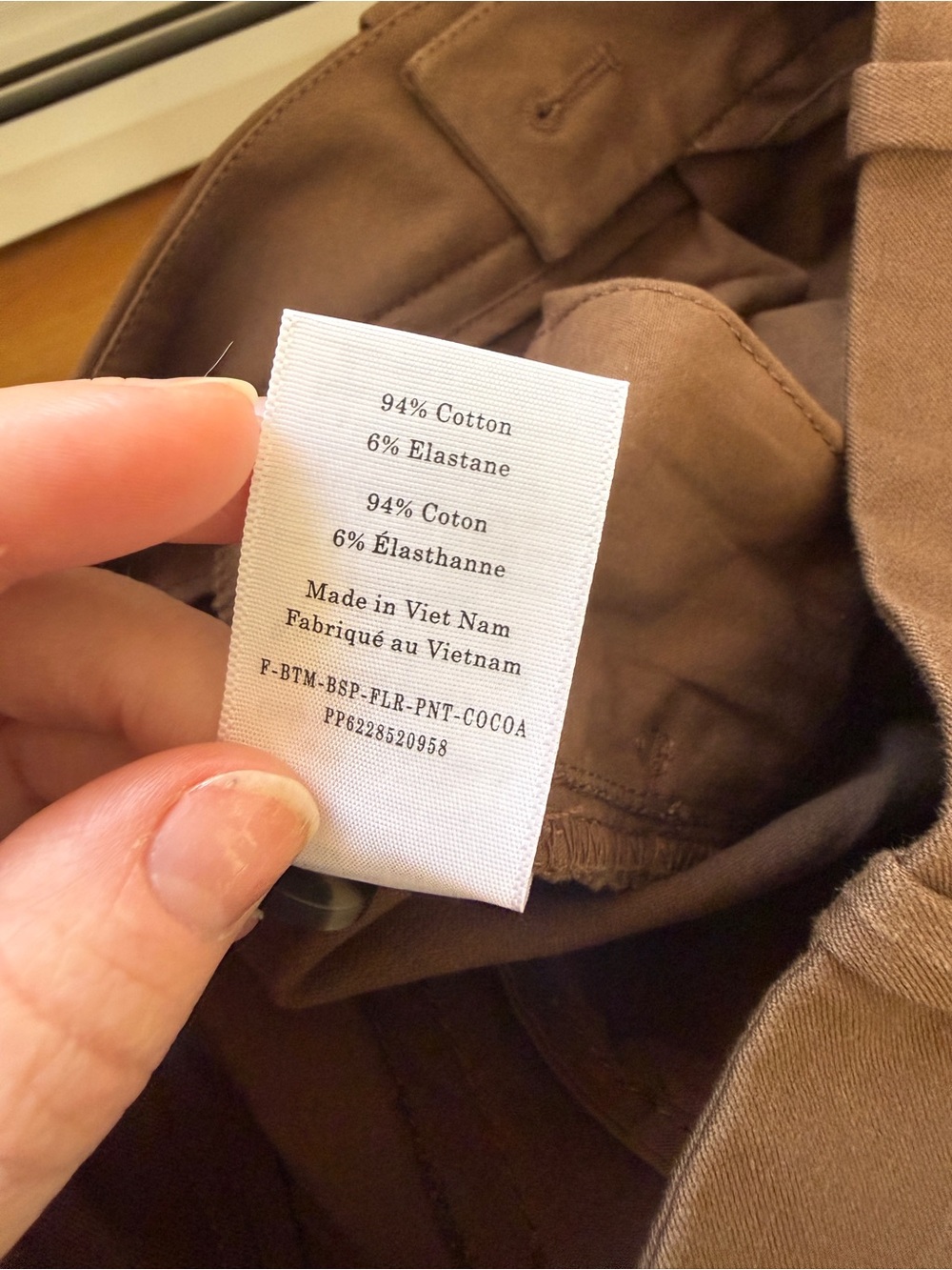 Everlane Flare Brown Trousers - Picture 7 of 8